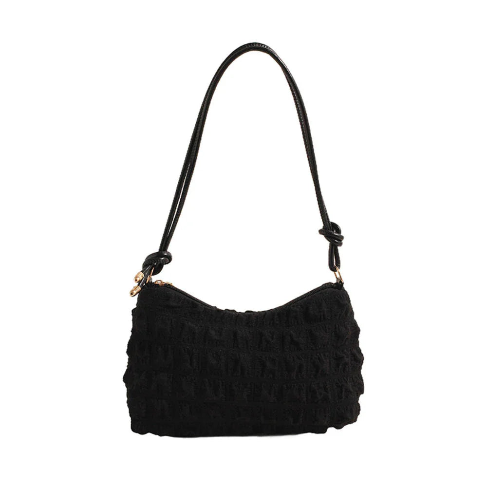 Soft Pleated Bubble Bag