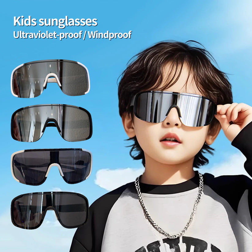 Kids Fashion Shield Sunglasses