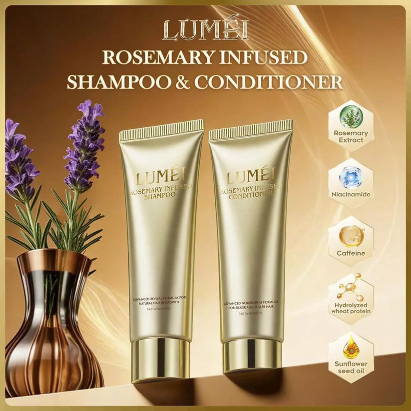 LUMÉI Rosemary Infused Shampoo & Conditoner