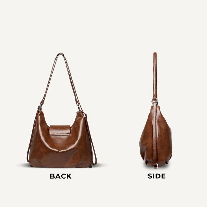3in1 Luxury Large-Capacity Retro Backpack Crossbody Commuter Bag