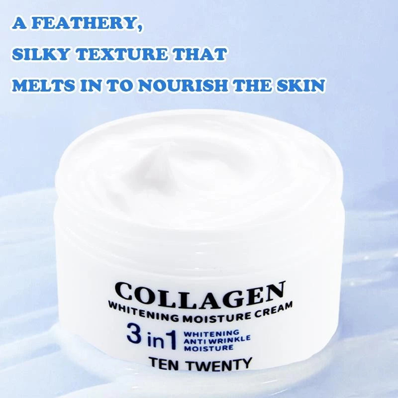 TEN TWENTY 3-IN-1 Collagen Whitening Anti-Wrinkle Moisture Cream