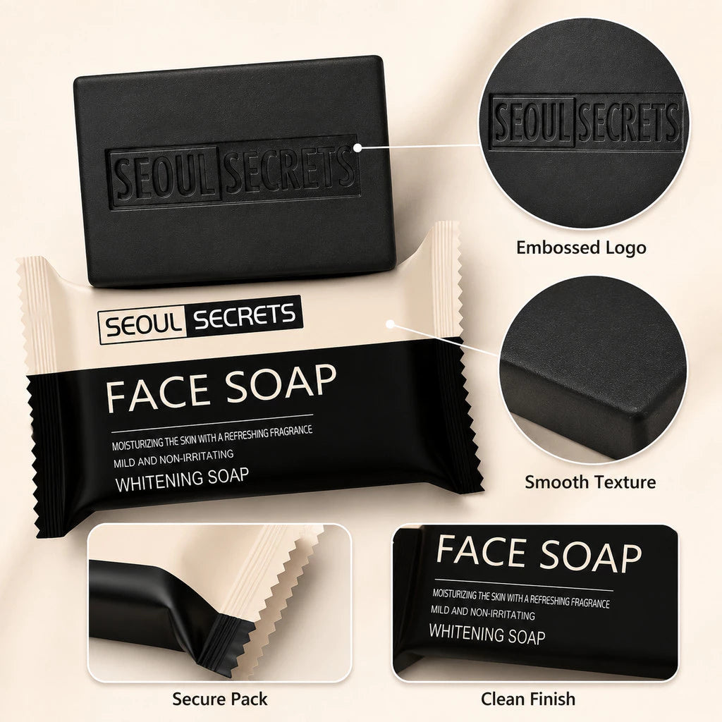SEOUL SECRETS Whitening Face Soap Bar 70g