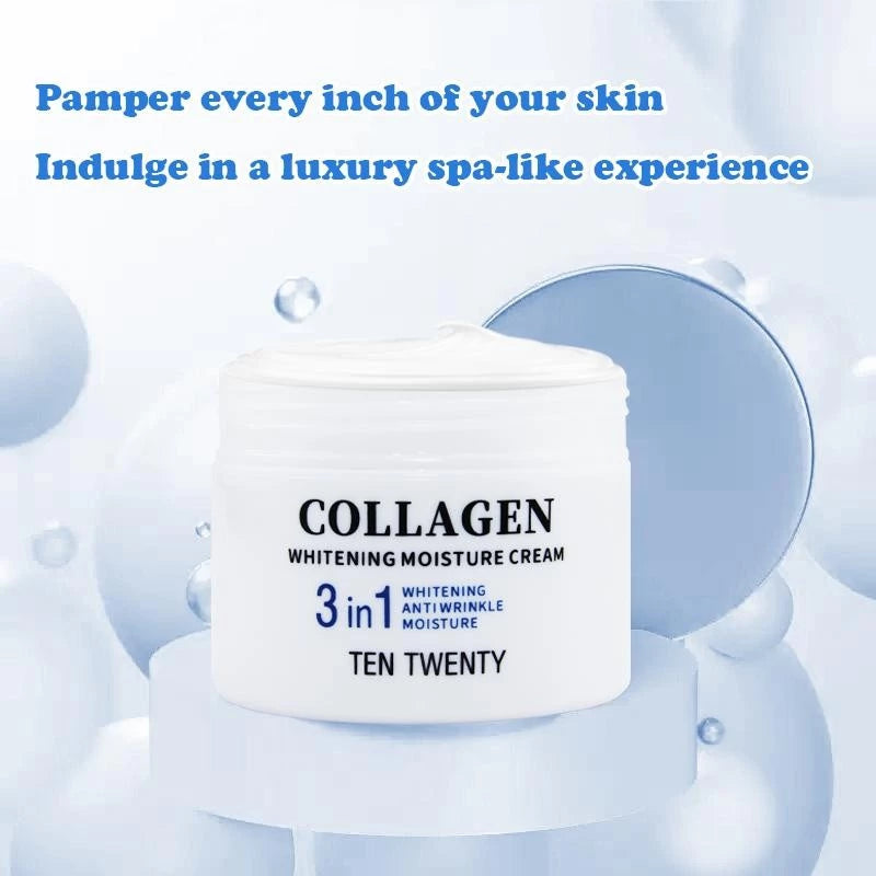 TEN TWENTY 3-IN-1 Collagen Whitening Anti-Wrinkle Moisture Cream