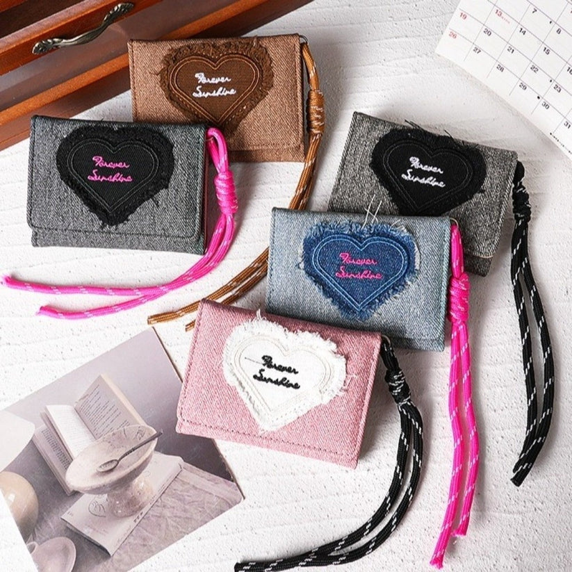 Forever Sunshine Denim Wallet