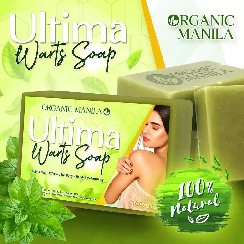 ORGANIC MANILA Ultima Warts Soap 100g