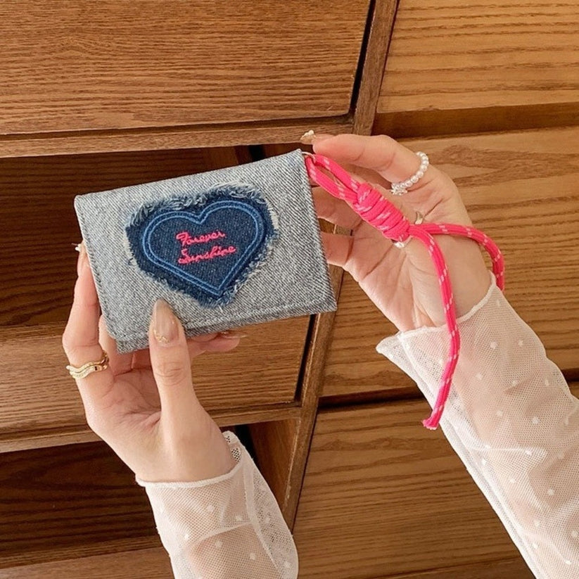Forever Sunshine Denim Wallet
