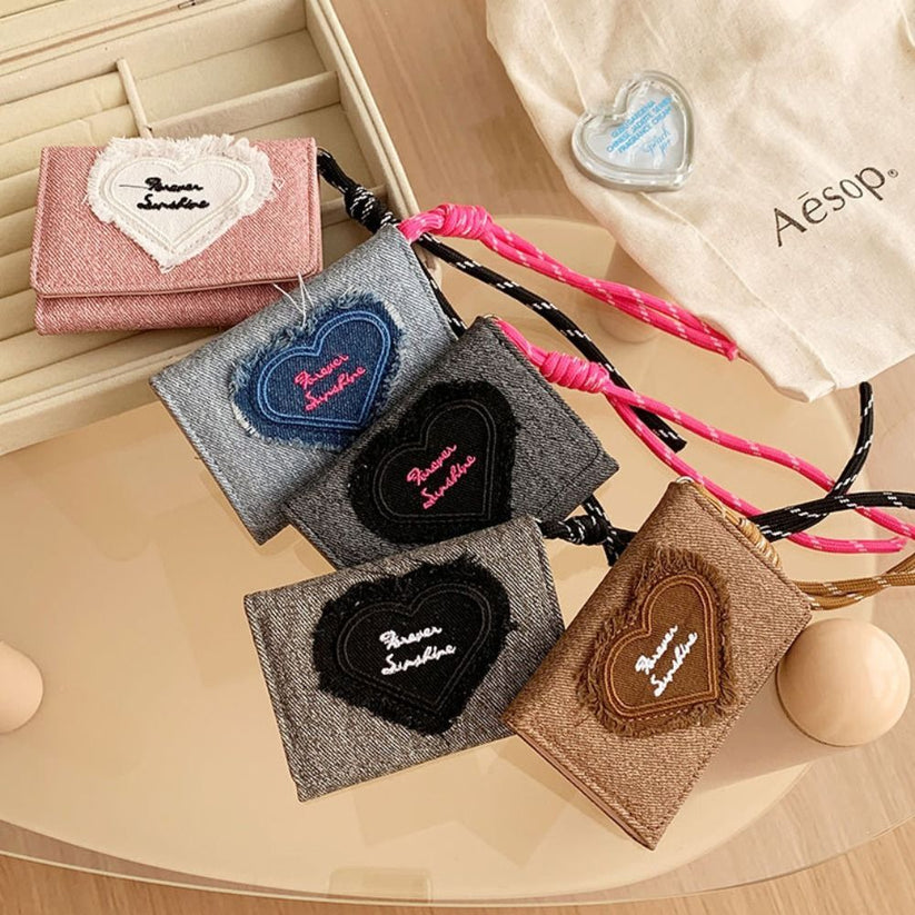 Forever Sunshine Denim Wallet