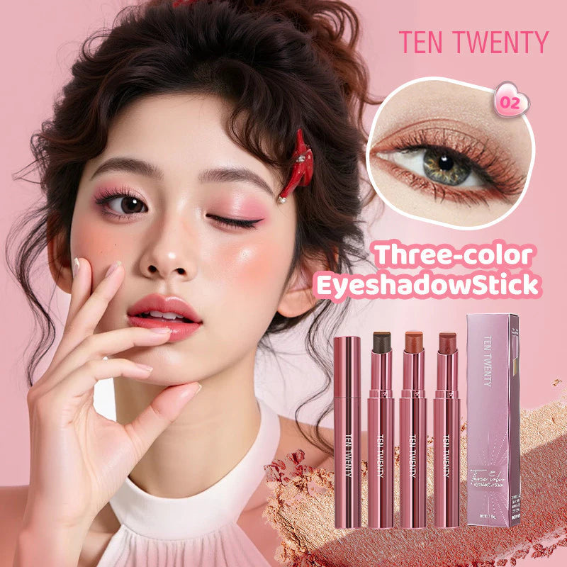 TEN TWENTY 3 Color Eyeshadow Stick