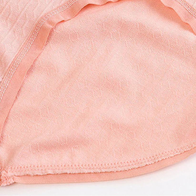 5PCS Antibacterial Hip Lifting Stretch Panty Bow Design