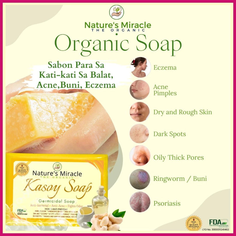 NATURE’S MIRACLE Kasoy Soap