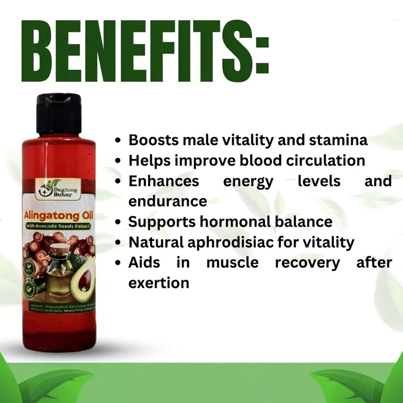 Alingatong Oil with Avocado - Pain Relief, Muscle Relaxant