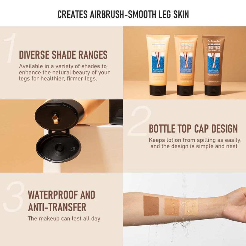 Lakerain Leg and Body Makeup Lotion 118ml